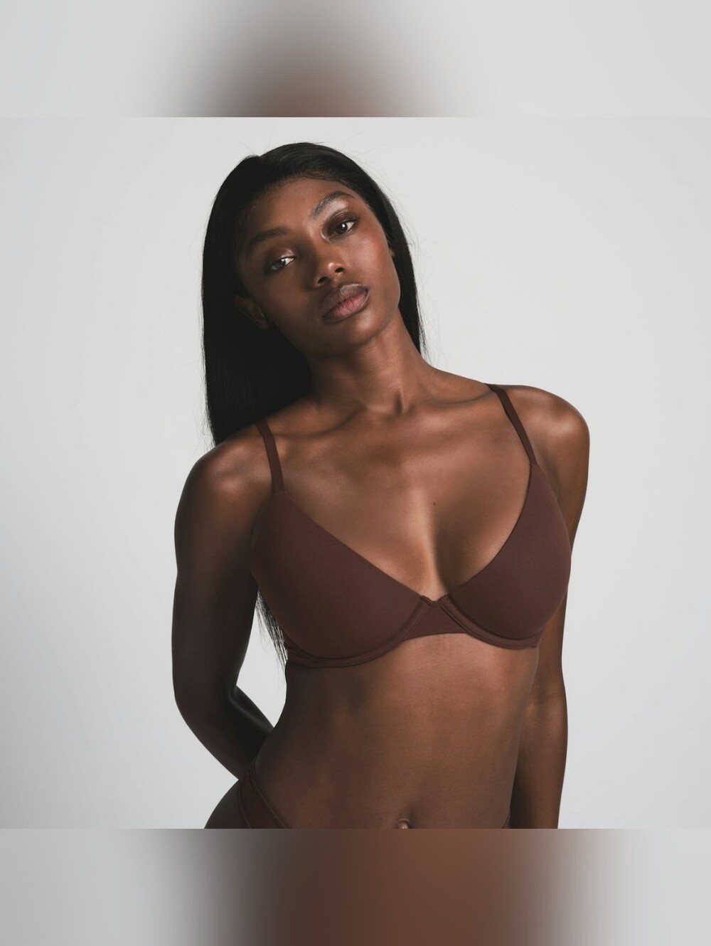 Skims Fits Everybody Scoop Plunge Bra 34c